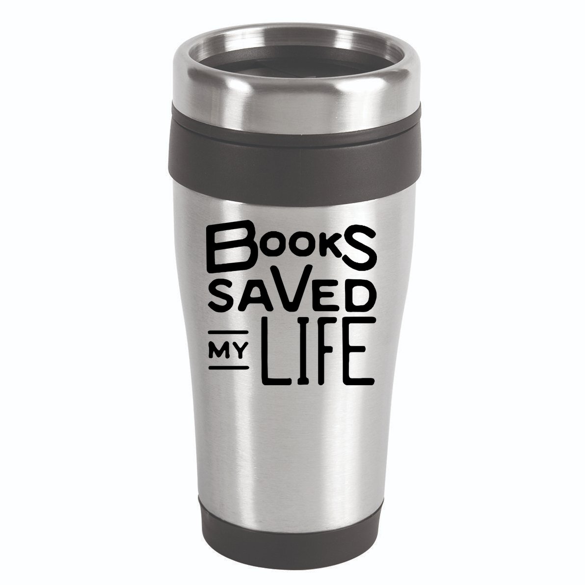 Books Saved My Life 16oz Travel Tumbler
