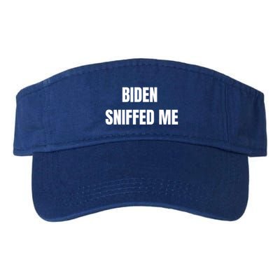 Biden Sniffed Me Funny Biden Trump 2020 Political Funny Gift Visor