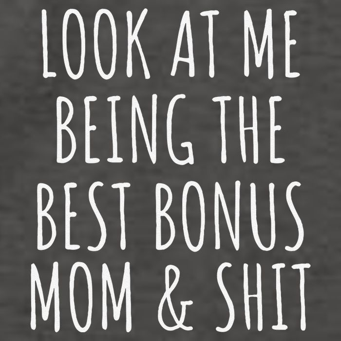 Bonus Step Mom Mothers Day From Stepdaughter Stepson Stepmom Vector Backpack
