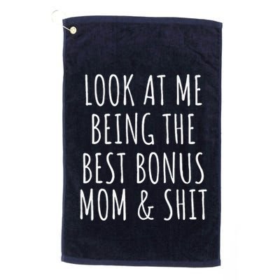 Bonus Step Mom Mothers Day From Stepdaughter Stepson Stepmom Golf Towel