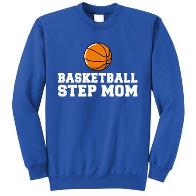 Basketball Step Mom Family Basketball Bonus Mom Gift Sweatshirt