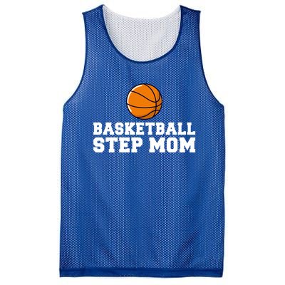 Basketball Step Mom Family Basketball Bonus Mom Gift Mesh Reversible Basketball Jersey Tank