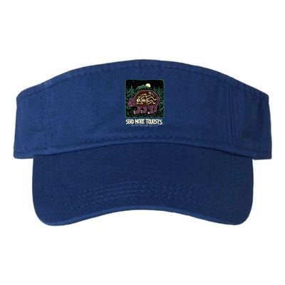 Bear Send More Tourists Valucap Bio-Washed Visor