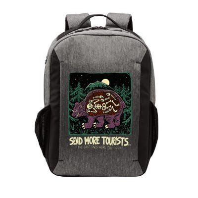 Bear Send More Tourists Vector Backpack