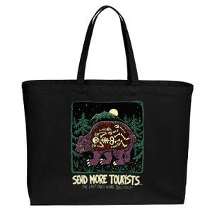 Bear Send More Tourists Cotton Canvas Jumbo Tote