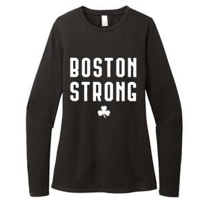 Boston Strong Marathon Memorial Womens CVC Long Sleeve Shirt