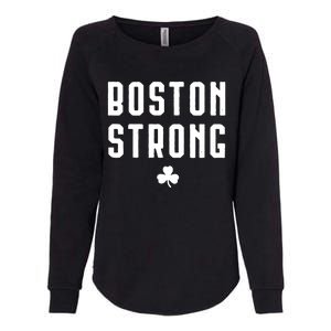 Boston Strong Marathon Memorial Womens California Wash Sweatshirt