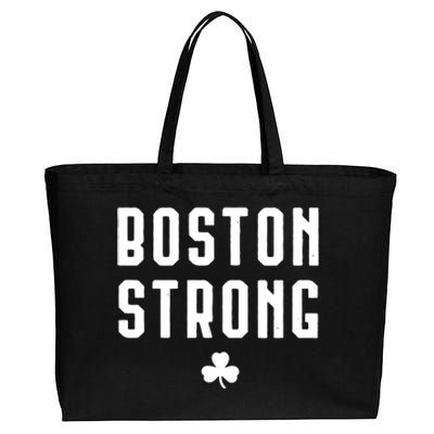 Boston Strong Marathon Memorial Cotton Canvas Jumbo Tote