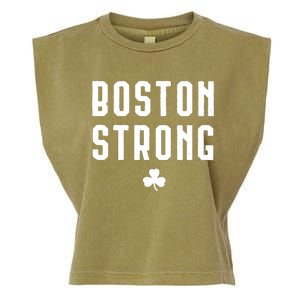 Boston Strong Marathon Memorial Garment-Dyed Women's Muscle Tee