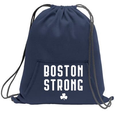 Boston Strong Marathon Memorial Sweatshirt Cinch Pack Bag