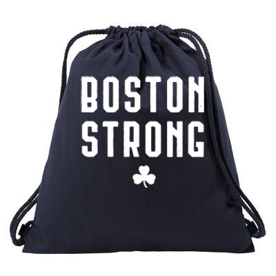 Boston Strong Marathon Memorial Drawstring Bag