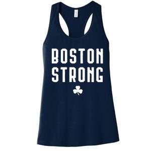 Boston Strong Marathon Memorial Women's Racerback Tank