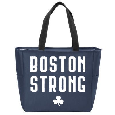 Boston Strong Marathon Memorial Zip Tote Bag