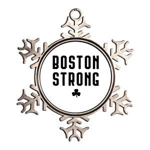 Boston Strong Marathon Memorial Metallic Star Ornament