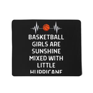 Basketball Sunshine Mixed Little Hurricane Women Men Mousepad