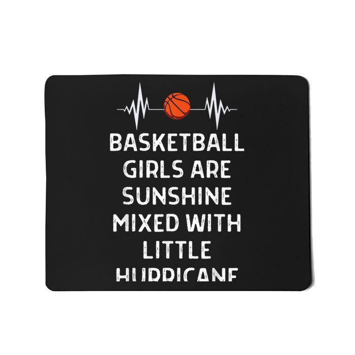 Basketball Sunshine Mixed Little Hurricane Women Men Mousepad