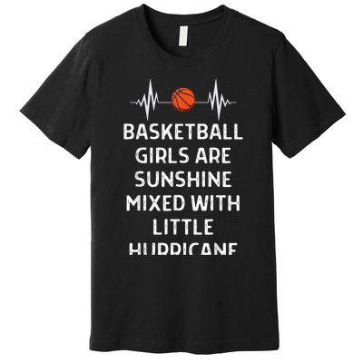 Basketball Sunshine Mixed Little Hurricane Women Men Premium T-Shirt