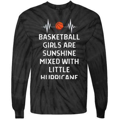 Basketball Sunshine Mixed Little Hurricane Women Men Tie-Dye Long Sleeve Shirt