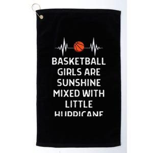 Basketball Sunshine Mixed Little Hurricane Women Men Platinum Collection Golf Towel