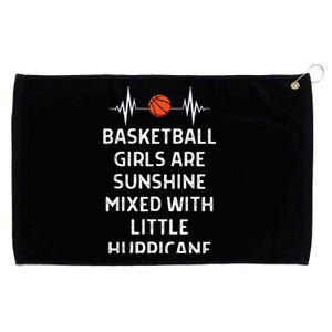 Basketball Sunshine Mixed Little Hurricane Women Men Grommeted Golf Towel