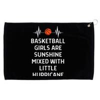 Basketball Sunshine Mixed Little Hurricane Women Men Grommeted Golf Towel