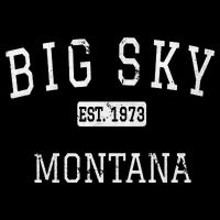 Big Sky Montana MT Vintage Womens T-Shirt