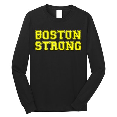 Boston Strong Marathon Running Long Sleeve Shirt