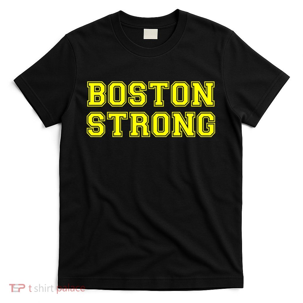 Boston Strong Marathon Running T-Shirt