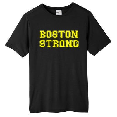 Boston Strong Marathon Running Tall Fusion ChromaSoft Performance T-Shirt