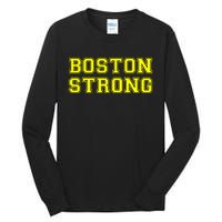 Boston Strong Marathon Running Tall Long Sleeve T-Shirt