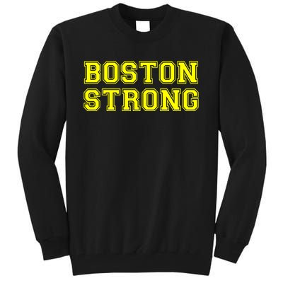 Boston Strong Marathon Running Tall Sweatshirt