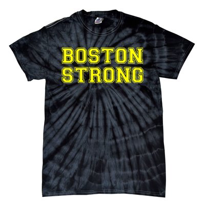 Boston Strong Marathon Running Tie-Dye T-Shirt