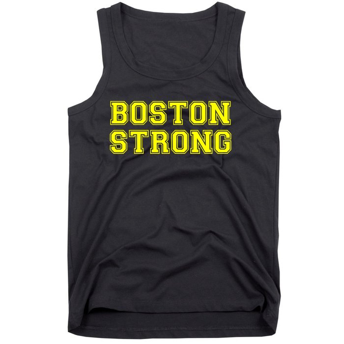 Boston Strong Marathon Running Tank Top