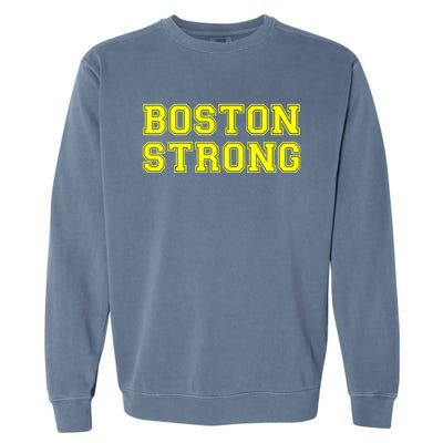 Boston Strong Marathon Running Garment-Dyed Sweatshirt