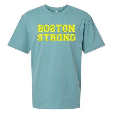 Boston Strong Marathon Running Sueded Cloud Jersey T-Shirt