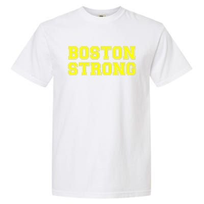 Boston Strong Marathon Running Garment-Dyed Heavyweight T-Shirt