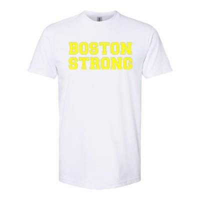 Boston Strong Marathon Running Softstyle CVC T-Shirt