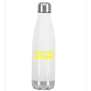 Boston Strong Marathon Running Stainless Steel Insulated Water Bottle