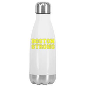 Boston Strong Marathon Running Stainless Steel Insulated Water Bottle