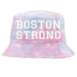 Boston Strong Marathon Running Tie-Dyed Bucket Hat