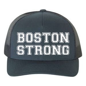 Boston Strong Marathon Running Yupoong Adult 5-Panel Trucker Hat