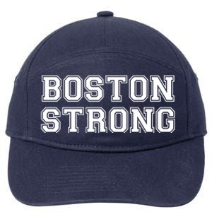 Boston Strong Marathon Running 7-Panel Snapback Hat