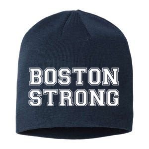 Boston Strong Marathon Running Sustainable Beanie