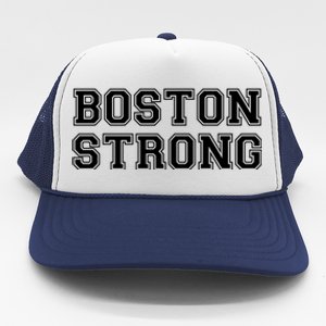 Boston Strong Marathon Running Trucker Hat