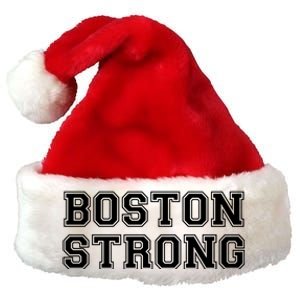 Boston Strong Marathon Running Premium Christmas Santa Hat