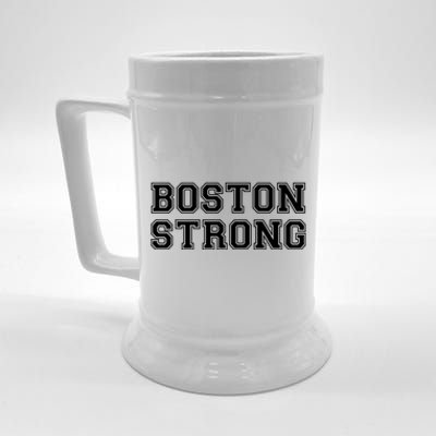 Boston Strong Marathon Running Beer Stein