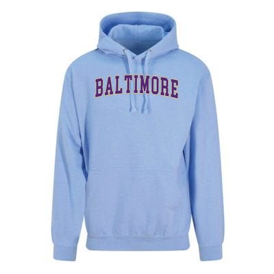 Baltimore School Mascot Unisex Surf Hoodie