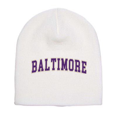 Baltimore School Mascot Short Acrylic Beanie