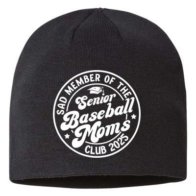 Baseball Senior Moms Club 2025 Baseball Senior Mama 2025 Sustainable Beanie