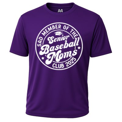 Baseball Senior Moms Club 2025 Baseball Senior Mama 2025 Performance Shirt